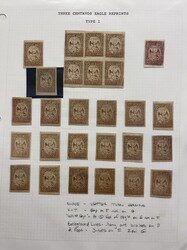 Mexico, 3c Eagle Reference Collection, 1864-66. This may be the only ...