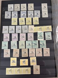 North West Pacific Islands, Stock, 1915-1923. Several hundred mint ...