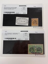 North West Pacific Islands, Cancellation Collection, 1915-1923. A ...