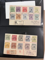 North West Pacific Islands, Philatelic Cover Group, 1917-1922. Four ...