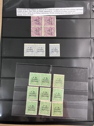 North West Pacific Islands, KGV Plate Flaw Collection, 1918-1923. A ...