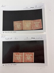 Peru, Dealers Stock, 1858-1965. Hundreds of stamps all identified on ...