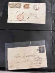 Worldwide, Postal History Accumulation, 1835-1965. Over a hundred ...