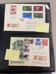 Worldwide, Postal History Accumulation, 1835-1965. Over a hundred ...