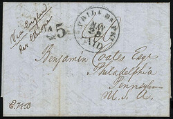 Liberia, 1840-1866 Benjamin Coates Correspondence. Fascinating group ...