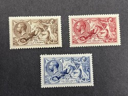 Great Britain, 1913, King George V "Seahorse", Waterlow printing, ...