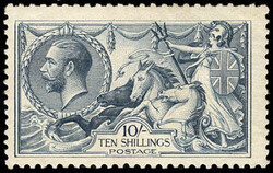 Great Britain, 1919, King George V "Seahorse", Bradbury, Wilkinson ...