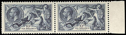 Great Britain, 1934, King George V re-engraved "Seahorses", 2s6d-10s ...
