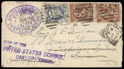 United States Despatch Agent, B.F. Stevens, London, 1 Jul 85. Purple ...