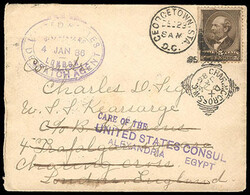 United States Despatch Agent, B.F. Stevens, London, 4 Jan 86. Purple ...