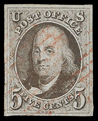 6605005: USA 1847 Ausgabe