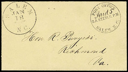 4029: Confederate States Postmasters' Provisionals