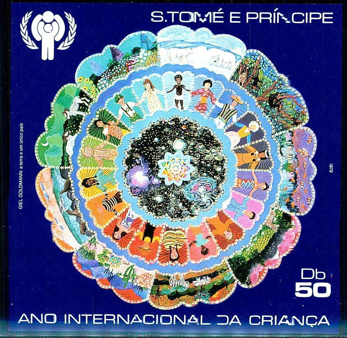 Jahr des Kindes-Block 1979.