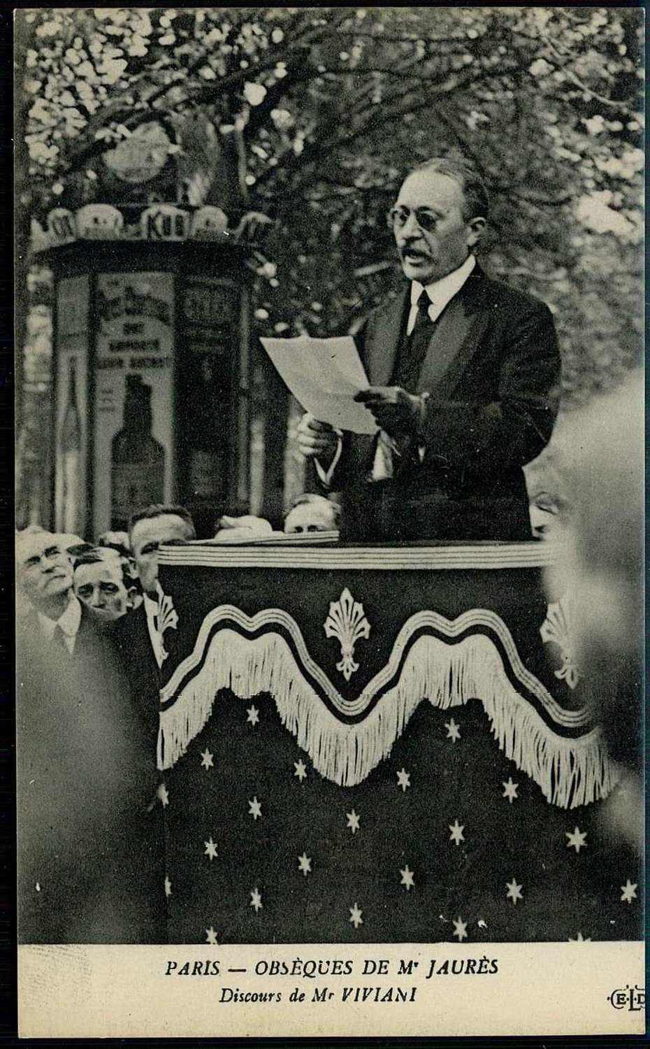 Frankreich: Gedenkkarte an den bekannten Historiker und ...