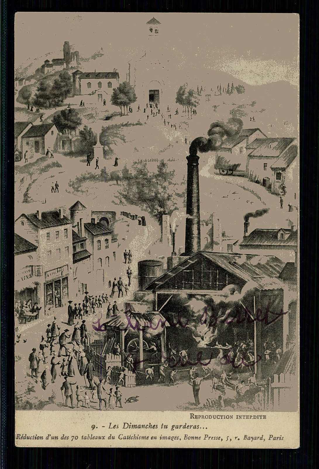 Thematik-Karte um 1900, ungebraucht, gute Erhaltung.