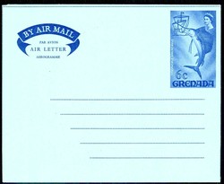 1968, 6 C Segelfisch-Aerogramm, Erhaltung siehe Abbildung.Alter Preis ...