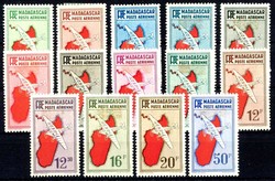 4220: Madagaskar - Flugpostmarken