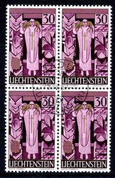 Papst Pius 1959, Viererblock, siehe Abbildung.