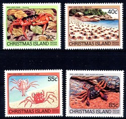 Krabben-Satz 1984, crabs, siehe Abbildung. Alter Preis: 3,40€