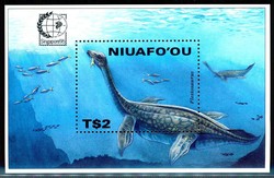 Meeressaurier-Block 1995, siehe Abbildung.