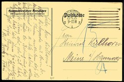 9. Deutsches Sänderbundfest August 1924, s/w.-Ereigniskarte, echt ...