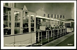 s/w.-Werbekarte zur Deutschen Industrie-Ausstellung Berlin 1953, ...