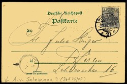 Seltene Ereigniskarte vom Grunewaldfest des Berliner ...