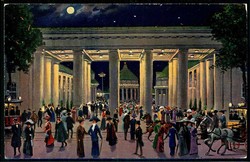 Mehrfarbige Kunst-Karte zur Hygiene-Ausstellung Dresden 1911, ...