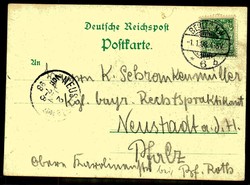 Seltene mehrfarbige Künstlerkarte von Carl Janber mit Berliner Typen ...