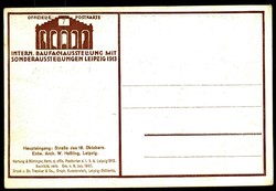 Internationale Baufach Ausstellung Leipzig 1913, mehrfarbige ...