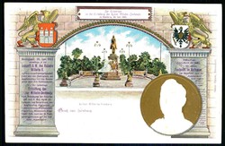 Enthüllung des Kaiser Wilhelm Denkmals Hamburg 20.6.1903, ...