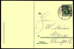 Herrl. mehrfarbige Prägedruck-Karte der Turner, mit Turnvater Jahn, ...