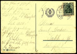 XII. Deutsches Turnfest Leipzig 1913, seltene mehrfarbige ...