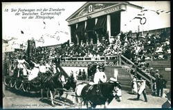 XII. Deutsches Turnfest Leipzig Juli 1913, s/w.-Festpostkarte, ...