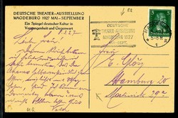 Deutsche Theater Ausstellung Magdeburg 1927, seltene s/w ...
