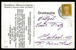 AK der Benediktiner-Mission in DOA, Lehrer Hatia mit Familie, echt ...