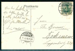 Hildesheim, Gruß von der Landwirtschaftlichen Ausstellung Juni 1906, ...