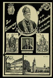 Hildesheim, Erinnerung an die Bischofsweihe August 1906, ungebraucht, ...