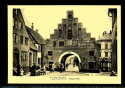 Flensburg, Nordertor, ungebraucht ca. 1905, Erhaltung siehe Abbildung.