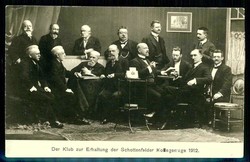 seltene s/w.-Erinnerungskarte 'Der Klub zur Erhaltung der ...