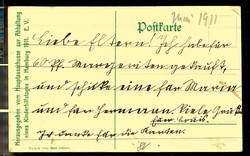 Kinder - Hilfstag Mai 1911, seltene mehrfarbige Ereignis - Karte, ...