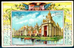 Weltausstellung St. Louis 1904, prächtige mehrfarbige ...