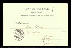 Weltausstellung Brüssel 1897, Farb-Litho mit Ausstellungsgebäude, ...