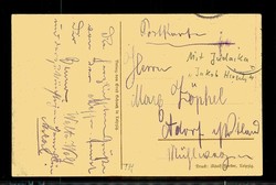 Übele Spottkarte auf Reichskanzler Friedrich Ebert SPD, der indirekt ...