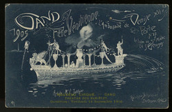 Festpostkarte zur Ausstellung Flandre Orientale Juli 1905, ...