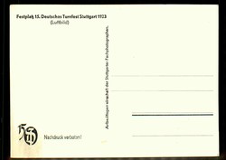 Stuttgart, 15. Deutsches Turnfest 1933, Luftaufnahme vom Festplatz, ...