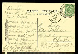 Brüssel, Weltausstellung 1910, Erinnerungs-Karte mit entspr. SST, ...