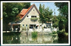 Stuttgart, Bauaustellung 1908, Weinhaus am See, gelaufen, Erhaltung ...