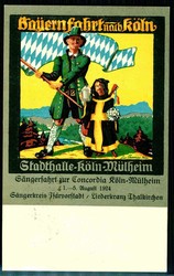 Köln, Sängerfahrt aus Bayern zur Concordia Stadthalle ...