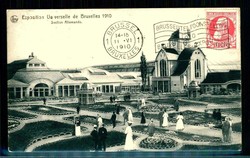 Brüssel, Weltausstellung 1910, Ausstellungsgelände, bildseitig ...